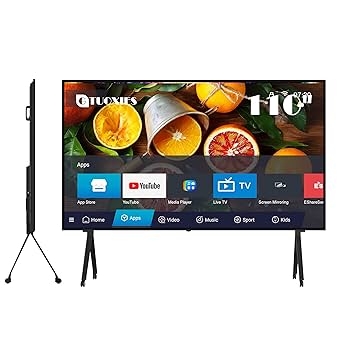 Amazon | GTUOXIES 100インチフラットパネル4K UHDスマート